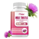 Milk Thistle - with Dandelion - Liver Detox and Cleanse for Health Promotes Liver Toxin Removal Antioxidant - 120 Capsules