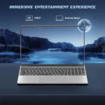 15.6"Laptop Intel Celeron N5095 notebook gamer 32GB RAM 2TB SSD Office Study PC Computer Windows 11 1920*1080 Resolution laptop - Image 2