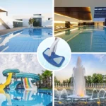 Vacuum Cleaner Head For Swimming Pools Weighted Butterfly Pool Vacuum Head With Bottom Nylon Brushes Garden Cleaning Tool - Image 3