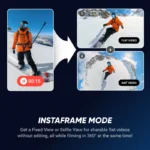 Insta360 X5 - Waterproof 8K 360° Action Camera, Leading Low Light, Invisible Selfie Stick Effect, Rugged and Replaceable Lens, 3 - Image 5