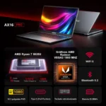 ACEMAGIC Gaming Notebook AMD Ryzen 7 5700U(Beat i7-1265U)Backlit Laptop Keyboard RAM 16GB NVME SSD 512GB 16.1" Full HD 1920x1080 - Image 3