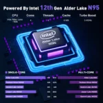 ACEMAGIC 15.6" Ultra Slim Laptop 16GB RAM 512GB SSD Intel N97 Notebook Gamer 1920*1080 Display Office Study Computer Windows 11 - Image 2