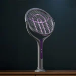 Rotating Head Bug Zapper Racket Rechargeable Fly Zapper 2 in 1 Fly Killer and Mosquito Trap Lamp for Indoor and Outdoor - Image 3