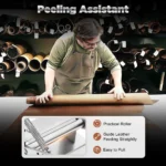 Manual Leather Splitter Skiver Adjustable Paring Peeling Machine Stainless Steel DIY Leather Working Tool - Image 4