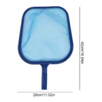 Swimming Pool Skimmer Net with 5 Aluminum Pole Sections Pool Net Skimmer Rak Pool Cleaner Leaf Removal Garden Pond Cleaning Tool - Image 5