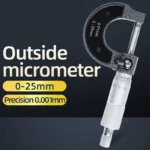 Precise Gauge Micrometer 0-25mm 0.01mm Outside Metric Caliper Measurement Micrometer Tool Mechanical micrometer - Image 5