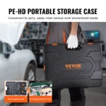 VEVOR Mechanics Tool Set and Socket Set Deep and Standard Sockets 145/205 Pcs SAE and Metric Mechanic Tool Kit with Bits - Image 6