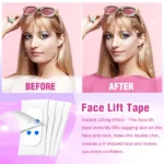 120Pcs Invisible Facial Lifting Sticker Thin Face Patche Facial Line Wrinkle Sagging Skin Fast Pull Chin Adhesive Tape Efficient - Image 3