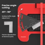 Precision Angle Cutting Station Fixed Angle Model Kits Accurate Micro Shaping Cut for Scale Models DIY Craft Hobby Building Tool - Image 3