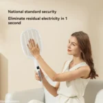 4000V Type-C Electric Fly Swatter Killer Insect Rechargeable Detachable Handheld Automatic Tapping Mode Indoor and Outdoor - Image 4